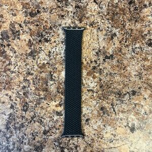 Navy blue woven Apple Watch band